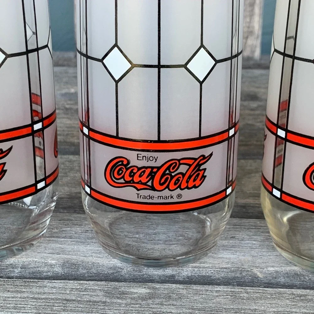 VTG Coca-Cola‎ Drinking Glasses 6